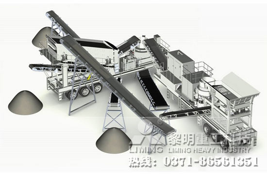 移动破碎机为新农村建设屡建头功